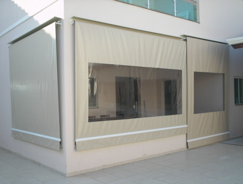 Toldo Cortina Com Visor
