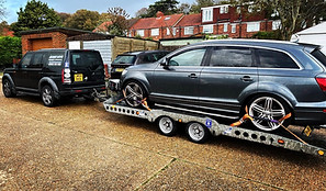 Our 24hr Vehicle Recovery & Transport Services Audi Q7 transported