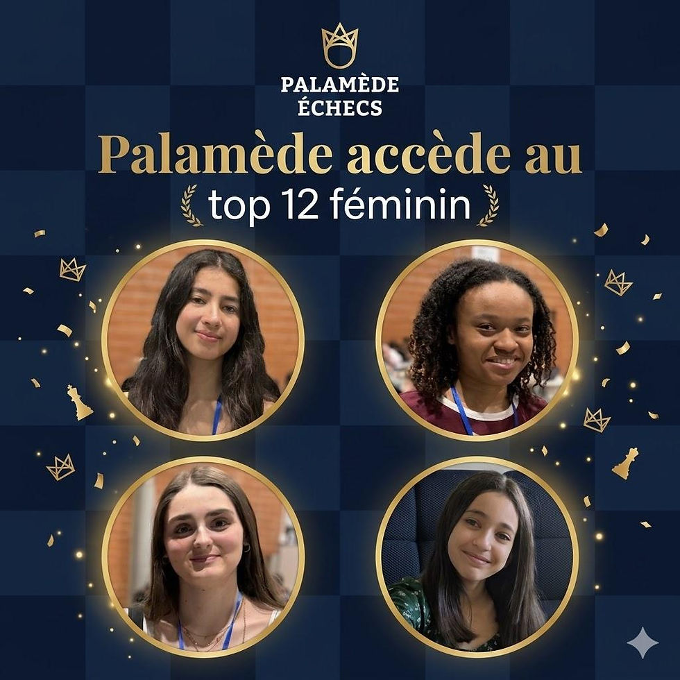 Palamede en top 12 féminin