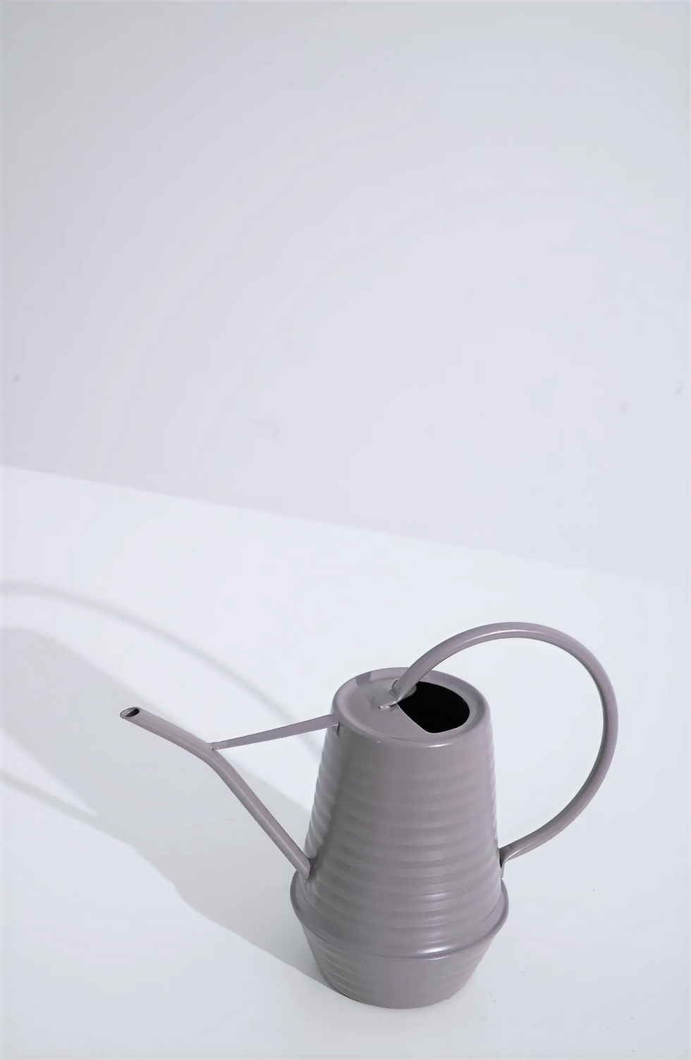 Thumbnail: Watering can galvanized steel grey small