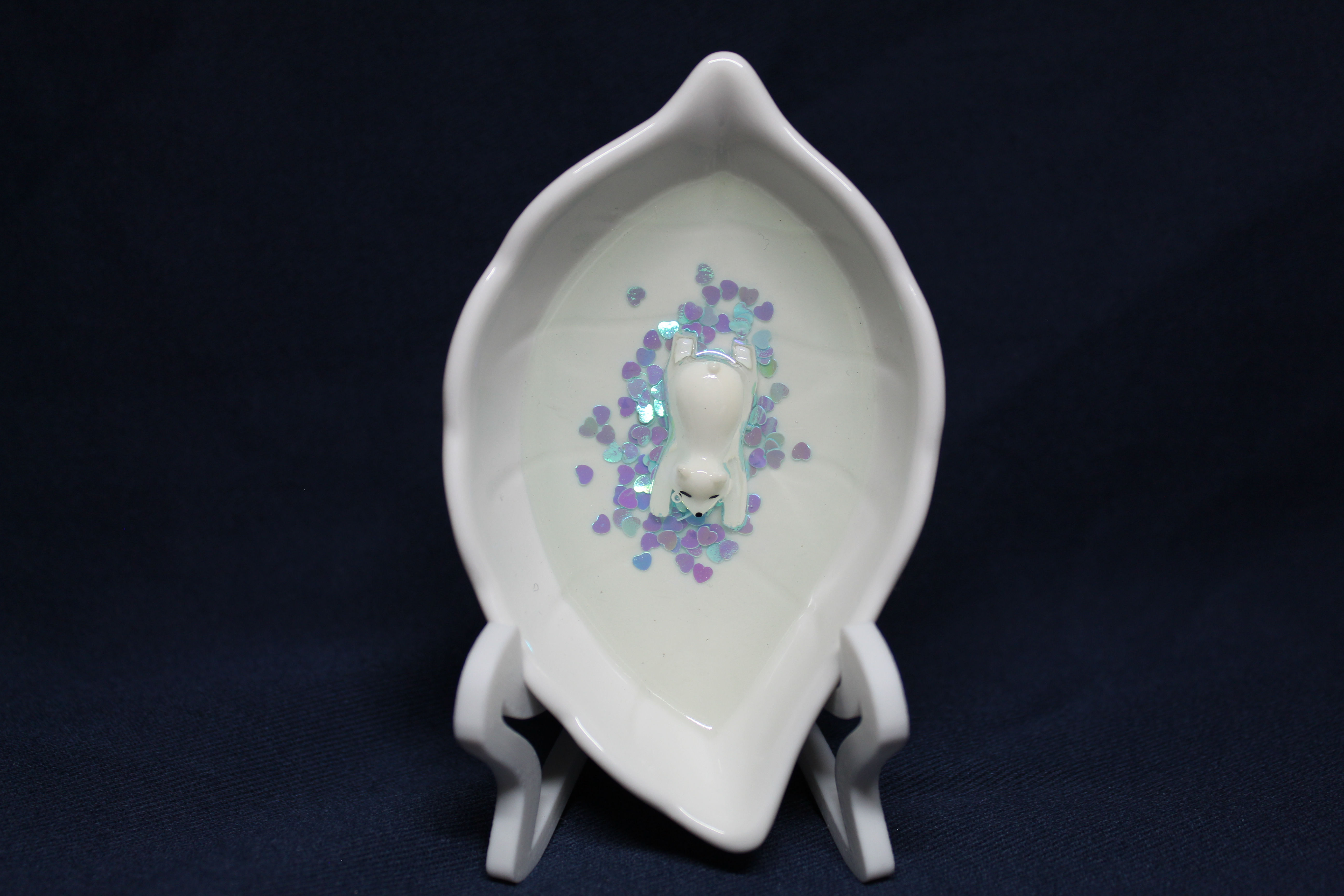 Small Leaf Shaped Ring Dishes
