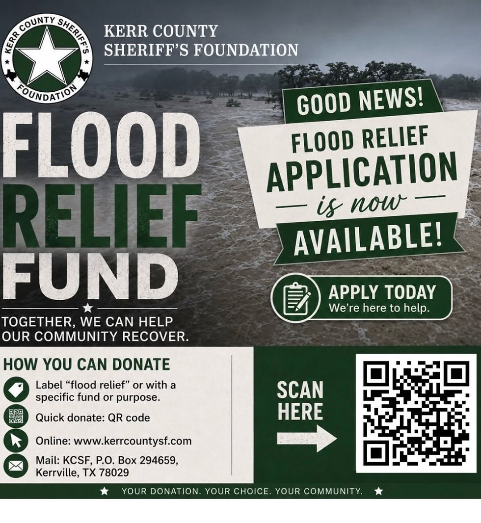 Kerr County Sheriff's Foundation Relief Fund