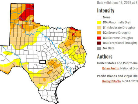 Gillespie County - 100% drought free