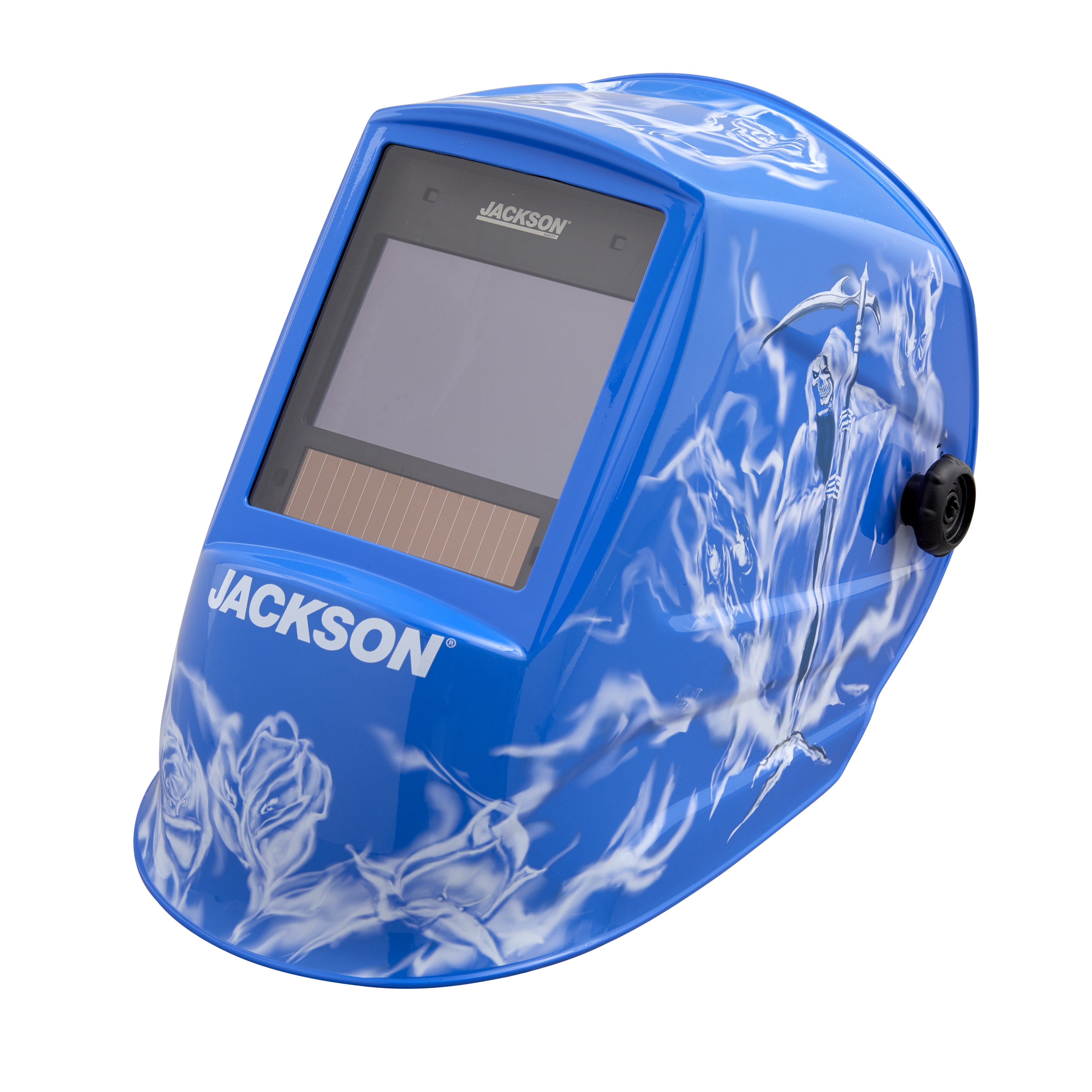 Flip Front Auto-Darkening Welding Helmet - Solar Powered, DIN9-13, For MIG, TIG, Arc Welding