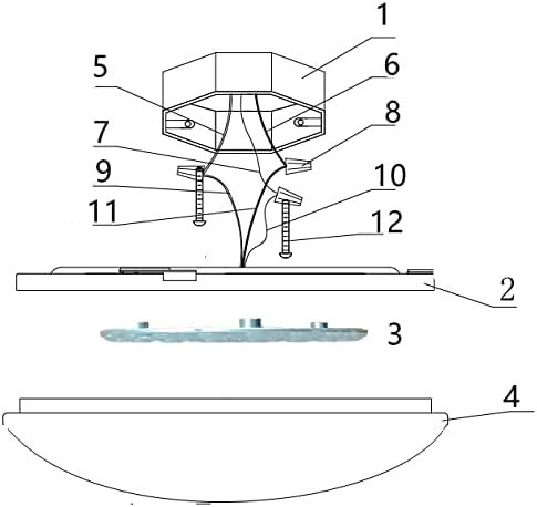 Miniature : 14 inch 26W Mushroom - LED Flush Mount Light Fixture