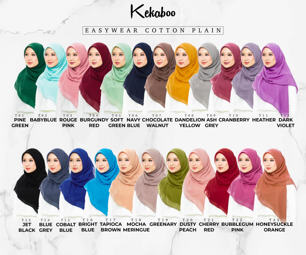 Kekaboo Bawal Easywear Cotton Plain [Part 1]