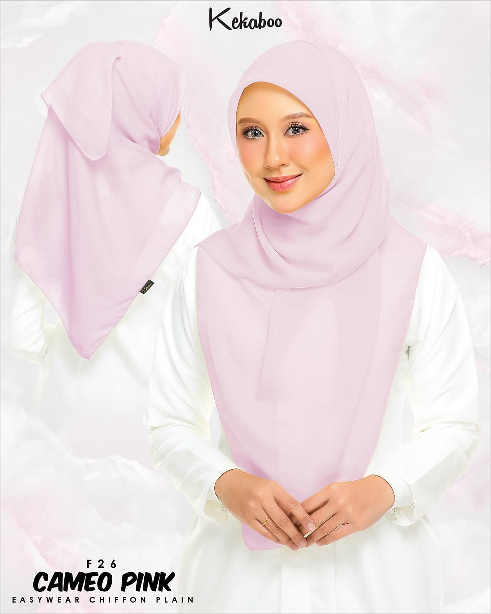 Thumbnail: Kekaboo Bawal Easywear Chiffon Plain [Part 3]