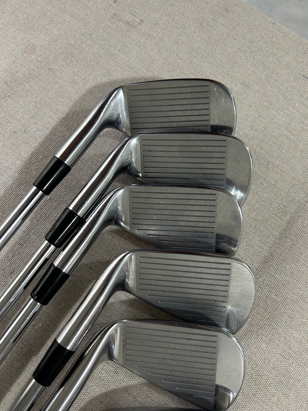 Thumbnail: 2008 Bridgestone J36 iron set used 