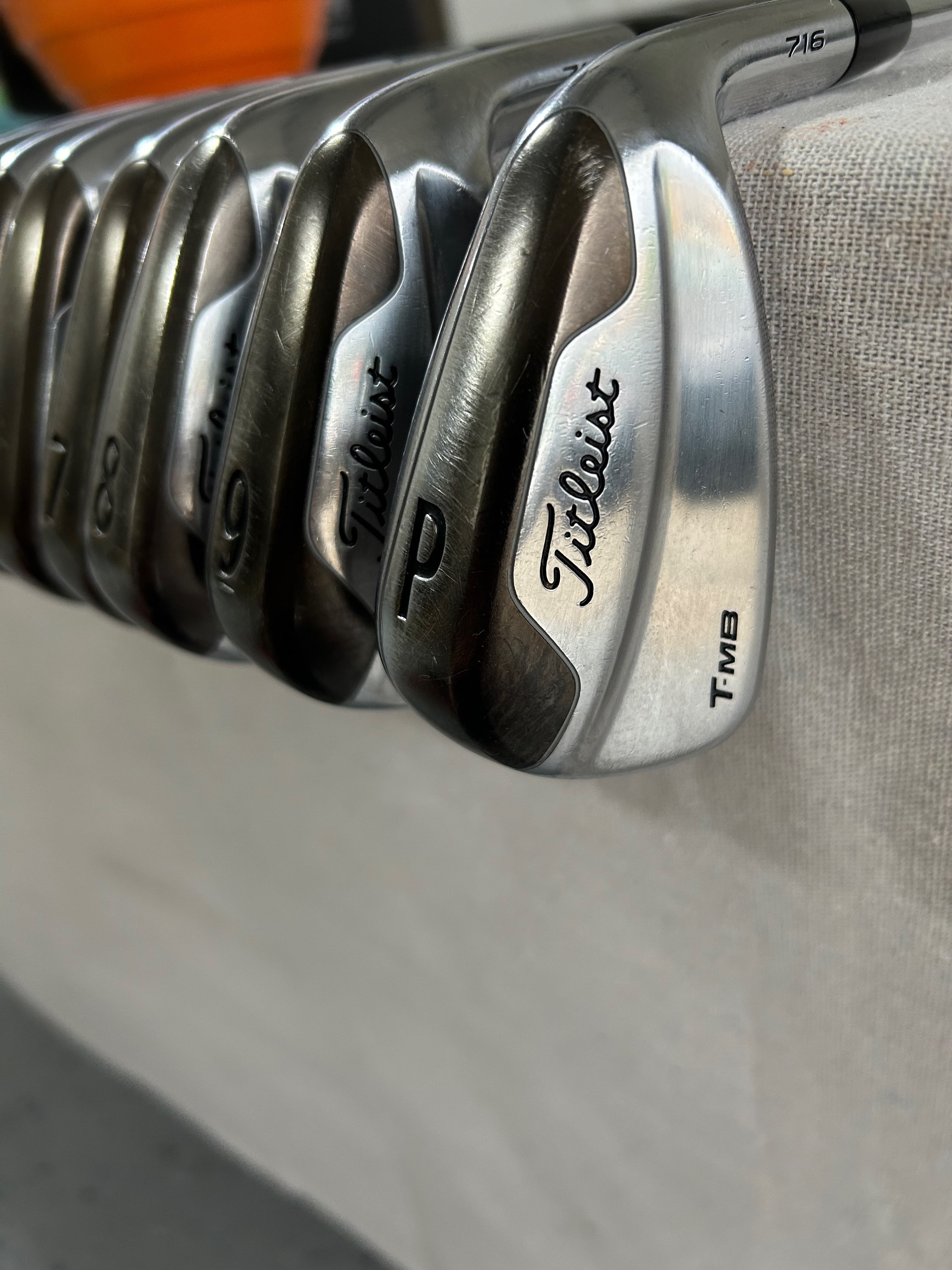 2016 titleist 716 MB iron set
