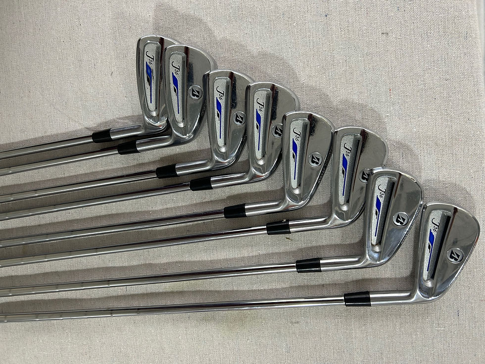 Thumbnail: 2008 Bridgestone J36 iron set used 