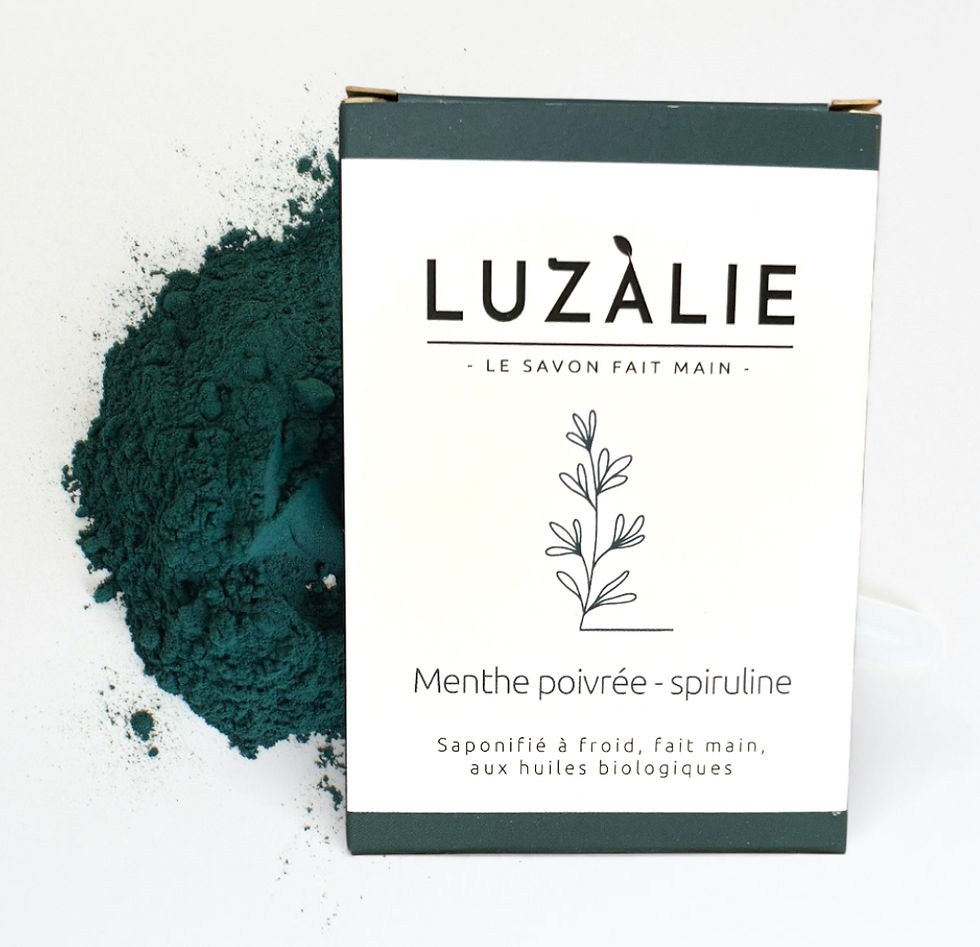 savon Spiruline Menthe poivrée