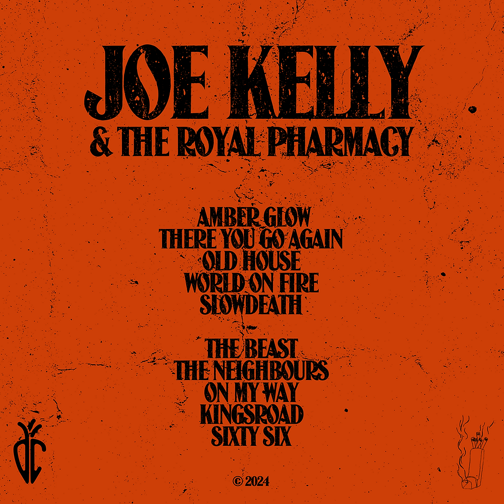 Thumbnail: Joe Kelly & The Royal Pharmacy - World On Fire (Vinyl)