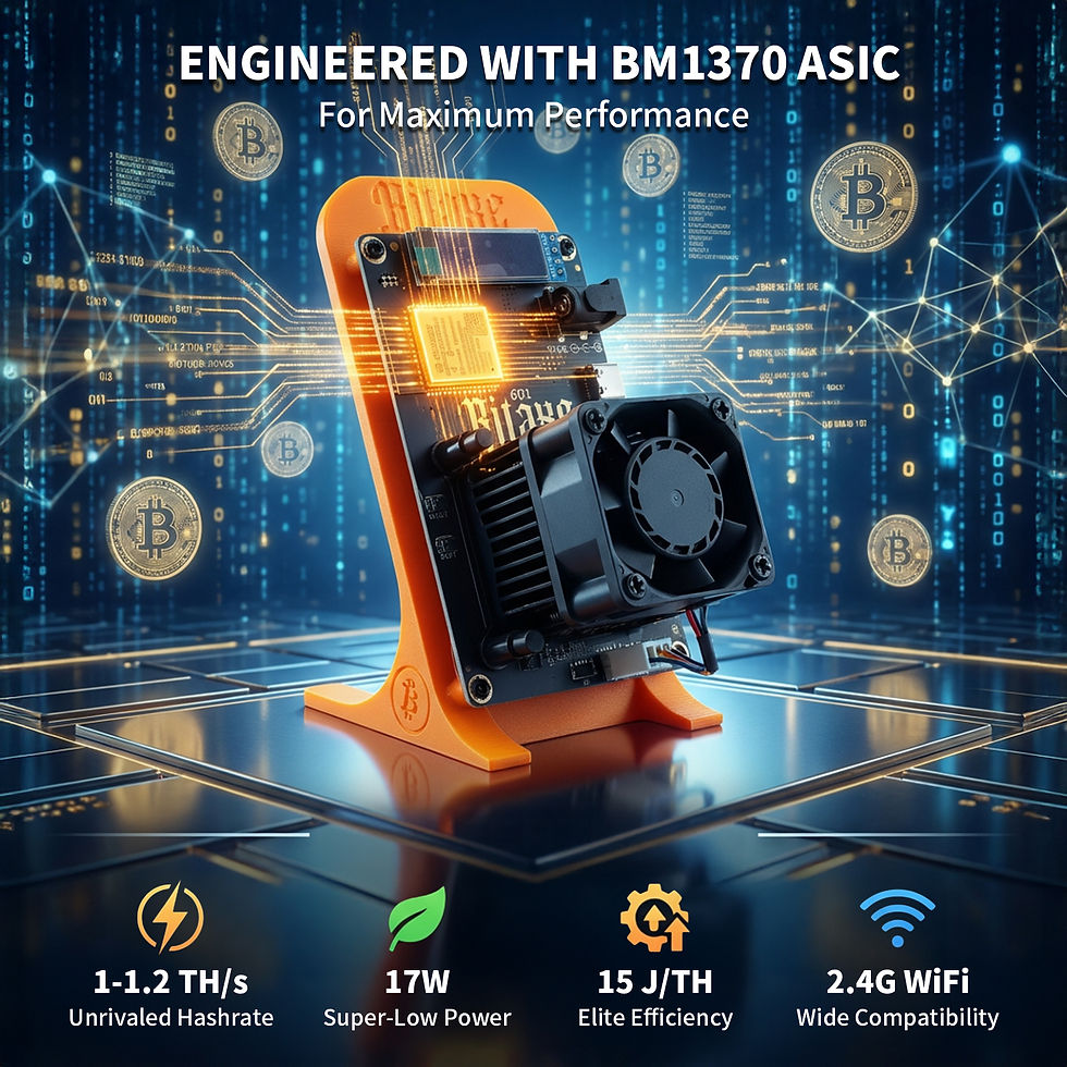 Thumbnail: 2026 Latest Bitaxe Gamma 601 Crypto Mining Machine 1.1-1.2th/s 25W Open Source B