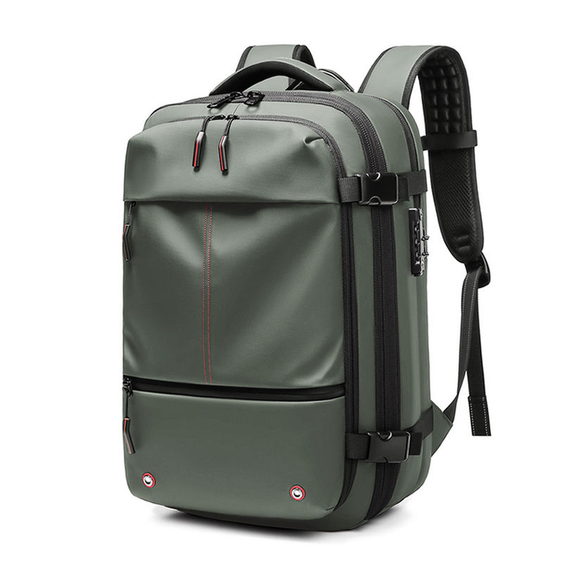 Thumbnail: Travel Men 17 inch Laptop Backpack vacuum compression Backpack Business Large Ca