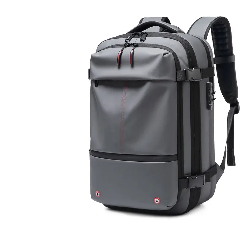 Thumbnail: Travel Men 17 inch Laptop Backpack vacuum compression Backpack Business Large Ca
