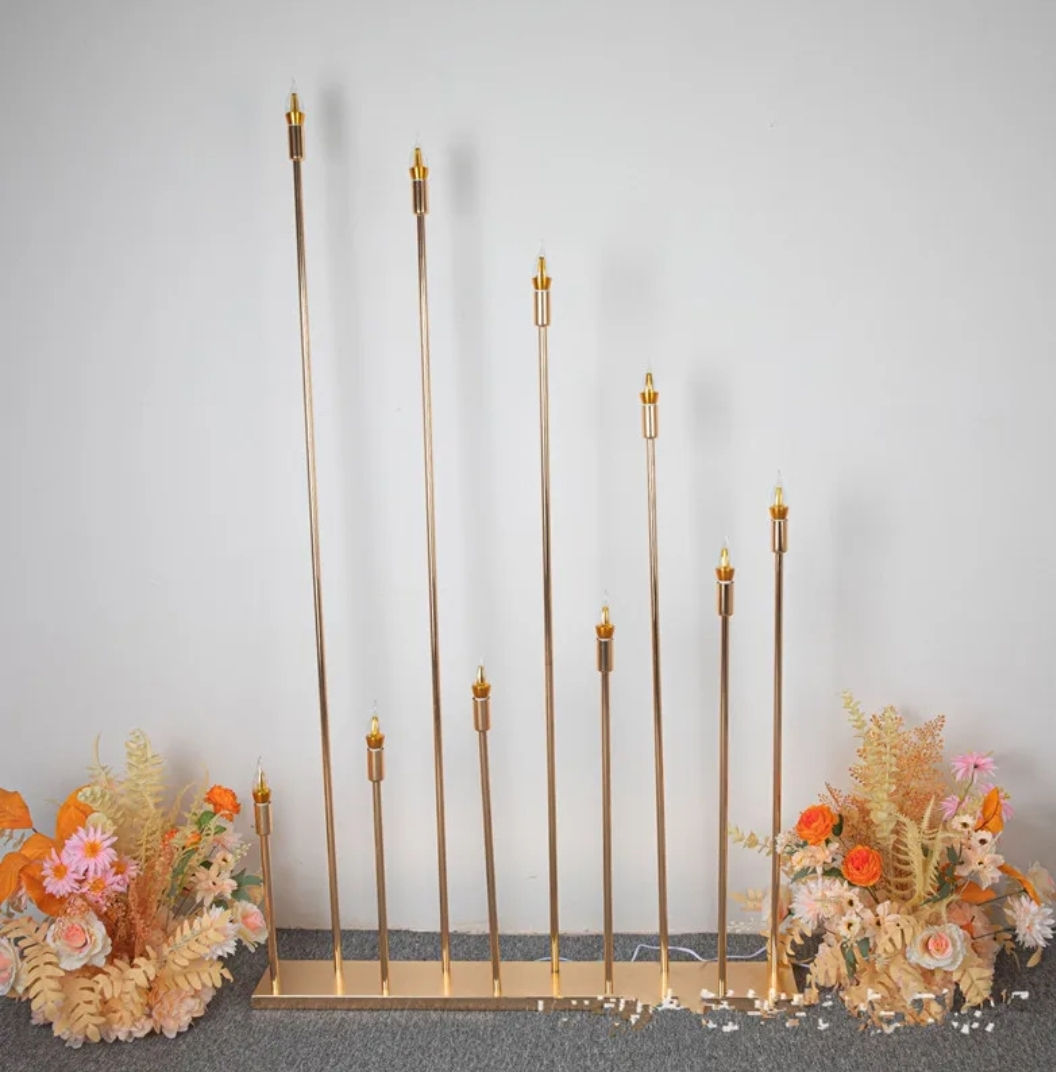 5ft Gold Candelabra