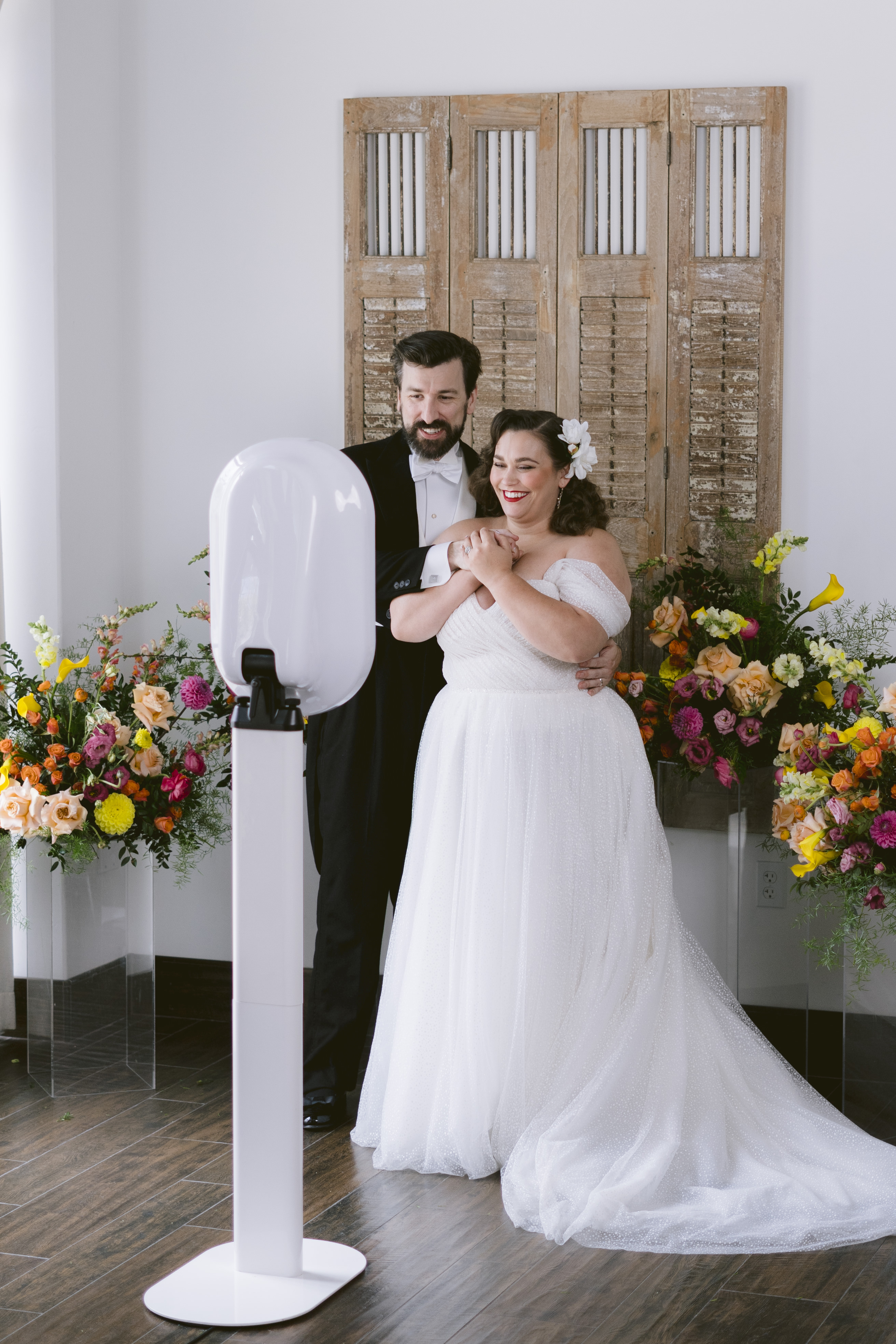 Wedding photo booth experience