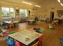 A photo of our playroom