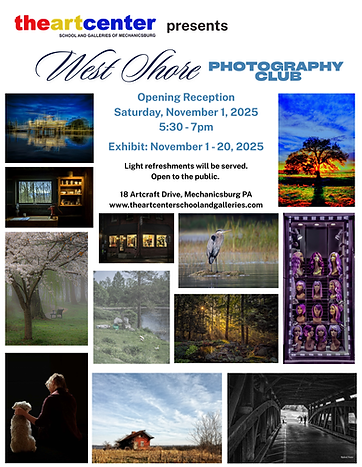 West Shore Photo Club Exhibit Flyer 2025 (2).png