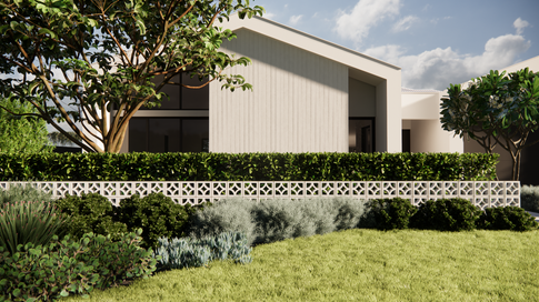 Inground swimming pool and garden design by Kylan Yoxall