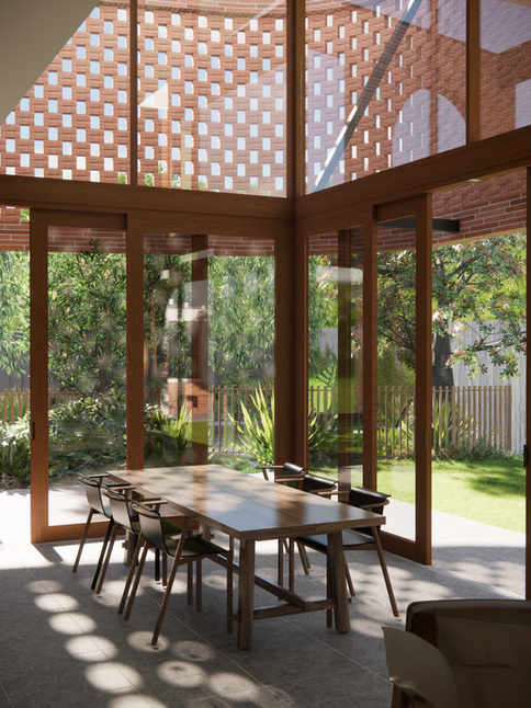 Landscape Architecture and Garden Design by Yoxall Landscape Architecture. Perth Western Australia with Klopper and Davis Architects