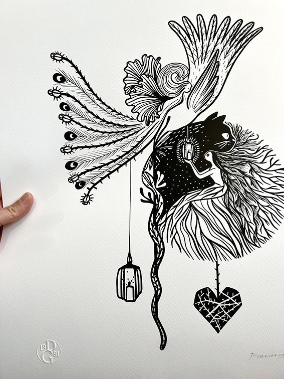 Miniatura: Art Print Fairy Secrets 1