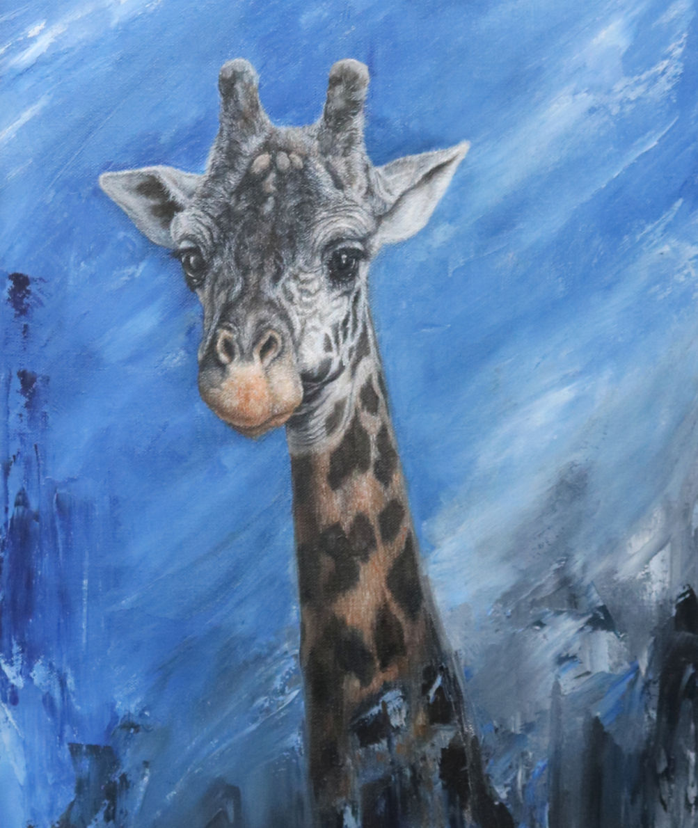 Giraffe, silent evanesce