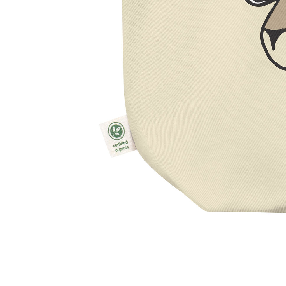 Thumbnail: G.O.A.T. Cream Eco Tote Bag