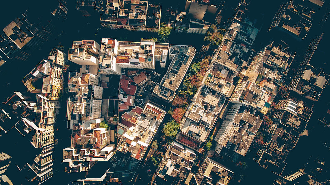 Vista aérea de la ciudad