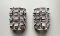 Applique murale architecturale en céramique