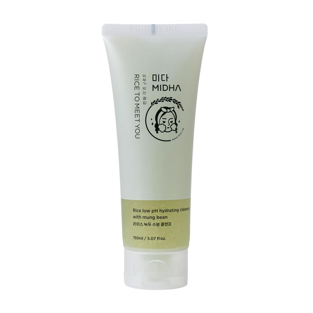 Midha Low pH Rice Cleanser bottle