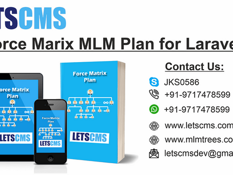 Demo Force Matrix MLM Software | Force Matrix MLM Compensation Plan