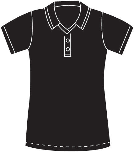 Miniature : Polo fille manches courtes