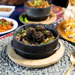 Arranged Food and Objects