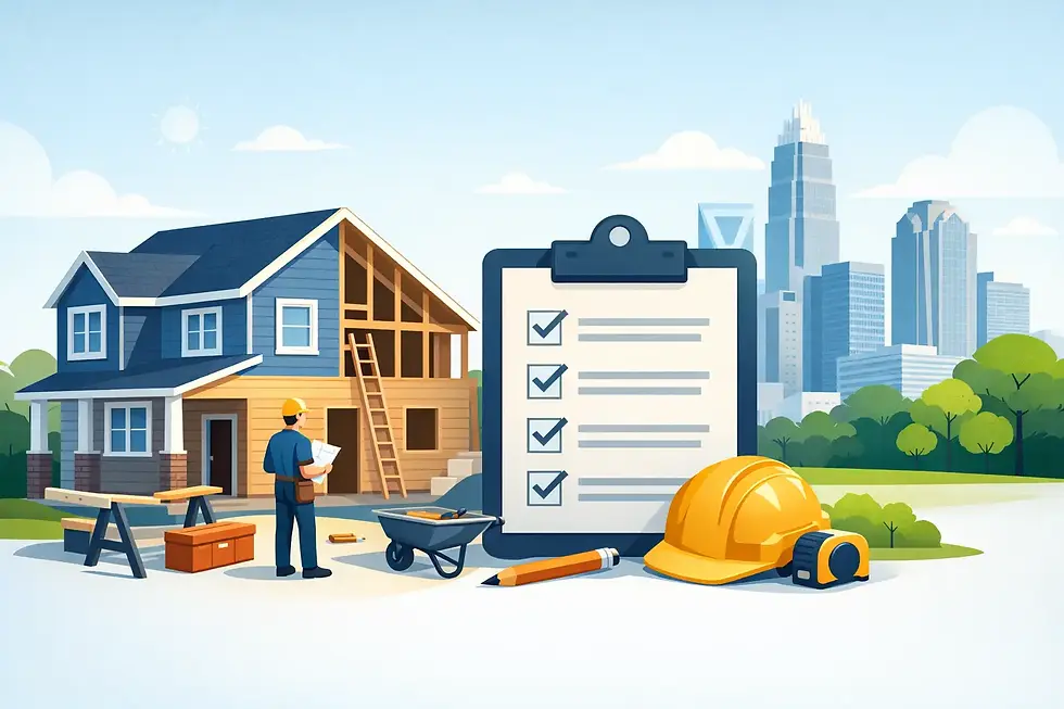 Home Addition Contractor Checklist for Charlotte