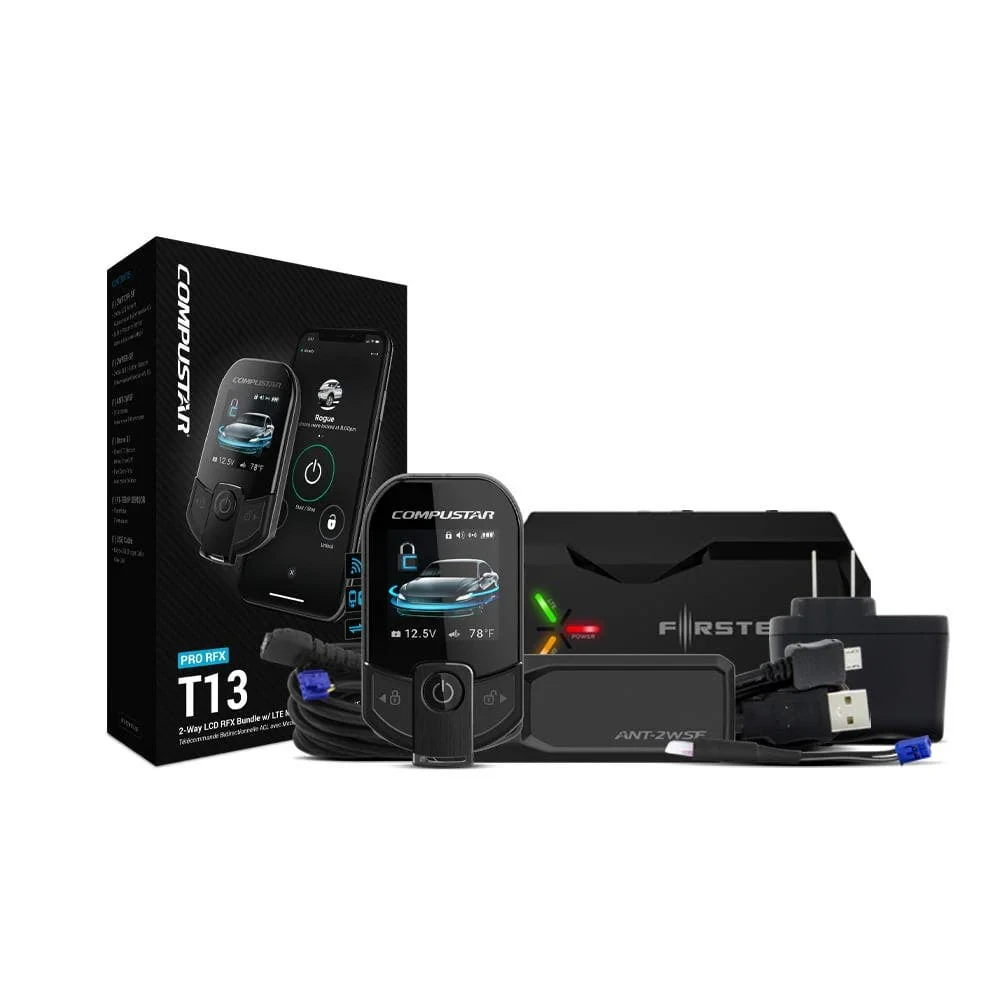 Compustar RFX-P2WT13-SF Pro Series 2-Way Remote Package - 3 Mile Range