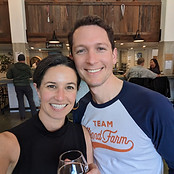Photograph of Pond Farm Owners, Stephanie and Trevor Martens.