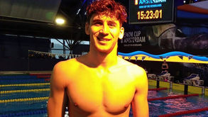 Cel mai rapid înotător la distanța de 100 m bras.