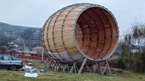 Cel mai mare butoi de vin din lume, va apărea în curând într-un sat din raionul Strășeni.