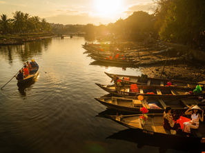 sunset in Vietnam