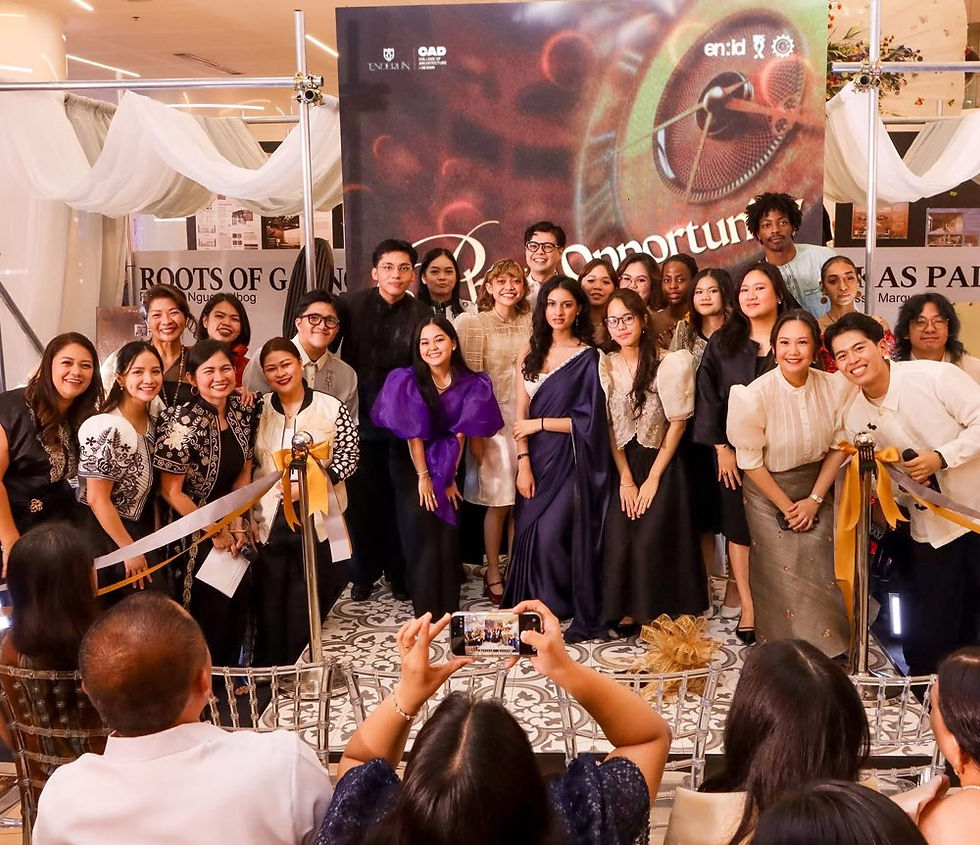 IN PHOTOS: Designed by passion, built by vision. The CAD-ID community of Enderun Colleges comes together behind The Palimpsest: In the Afterimage of Time, proving that when creativity meets collaboration, spaces become stories worth stepping into.