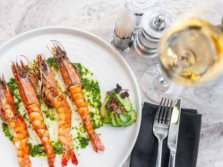  Prawns with White Wine