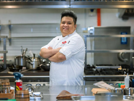 Chef Aaron Joseph Gulinao, winner of the Barilla Pasta Champion Asia 2025