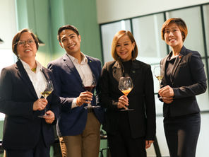 WSET instructors raise their glasses to celebrate Enderun Colleges’ Highly Commended recognition for the Enterprise Award at the 2026 WSET Excellence in Education Awards.