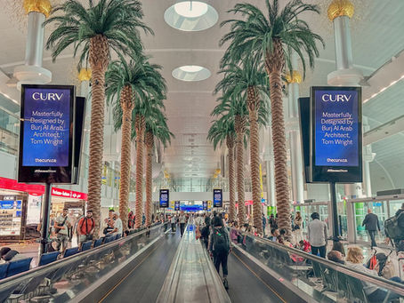 inside Dubai airport