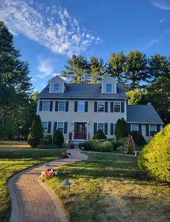 Exterior remodeling project in Tyngsborough, MA.