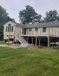 Roof repair, siding, and decking by roofing contractor in Swampscott, MA.
