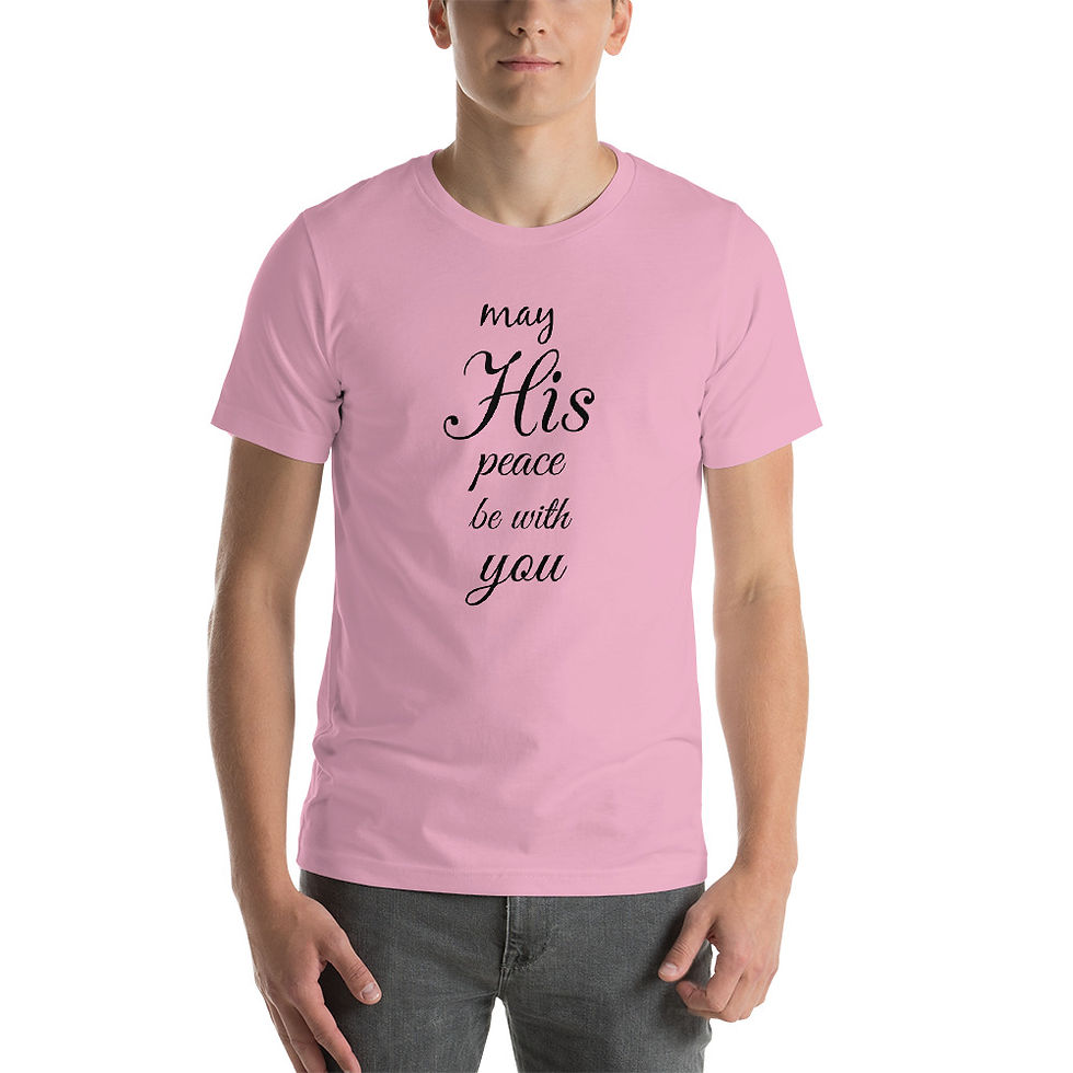 May His Peace Be With You Short-Sleeve T-Shirt