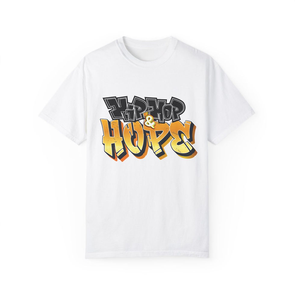 Thumbnail: Adult Hip Hop & Hope Unisex T-shirt