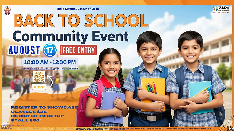 Back To School Open House 2025 Registration